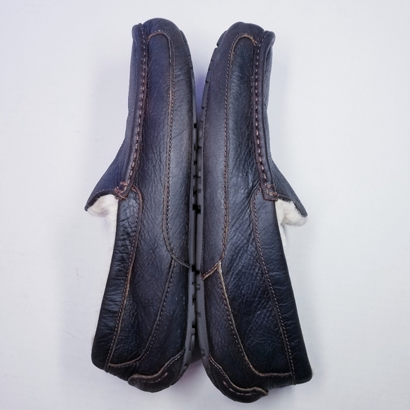 UGG |‎ Mens Sherpa Lined Slippers size 12, Brown